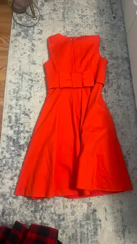 Kate Spade Red  Dress Maraschino Miki Bow Dress