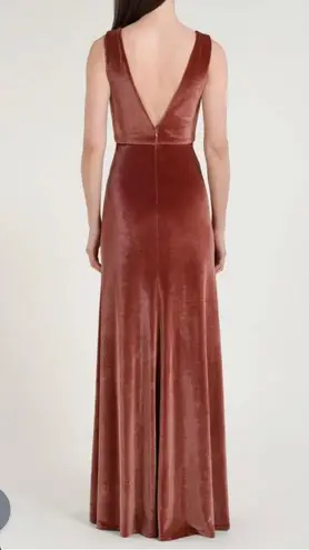 Jenny Yoo Velvet Logan Dress