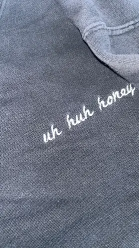 PacSun Uh Huh Honey Distressed  Crop Crewneck thumbnail 2