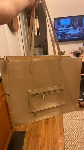 BEIS The Large Work Tote in Beige