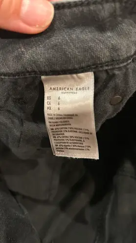 American Eagle Black Jean Shorts