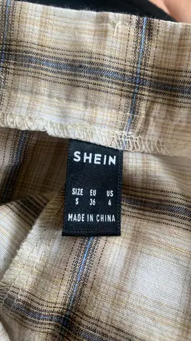 SheIn Plaid Pants