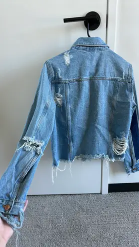 On Twelfth Twelve By  Distressed Denim Jacket