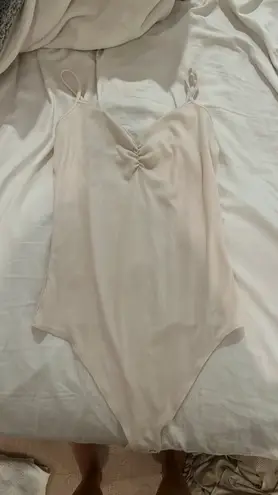 American Eagle cream bodysuit