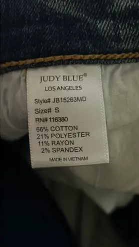 Judy Blue Panama High Rise Trucker Shorts