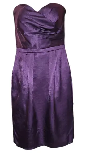Jasmine Women Sz 2 Purple Strapless Dress NWT HOCO High School Prom Y2K Bridal