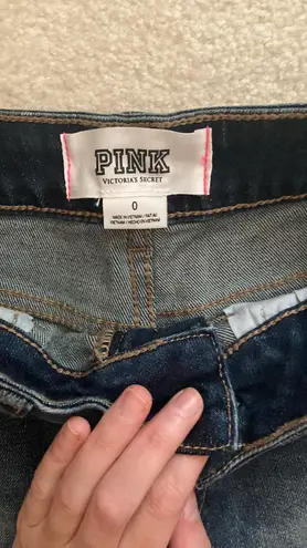 Victoria's Secret Victoria’s Secret pink jean shorts