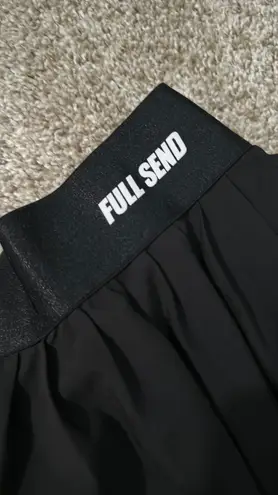 Full Send Black Skirt