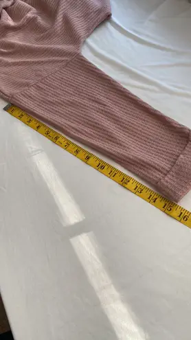 First Love shirt thermal look long sleeve crewneck animal print pocket Sz large