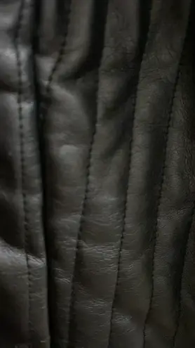 Marc New York Jackets & Coats Faux Fur Vegan Leather Vest- size large