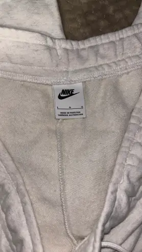 Nike White  Sweatpants