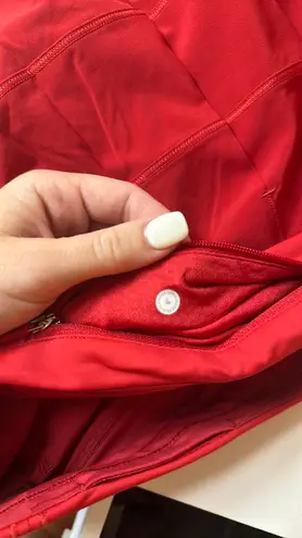 Lululemon Red Tennis Skirt