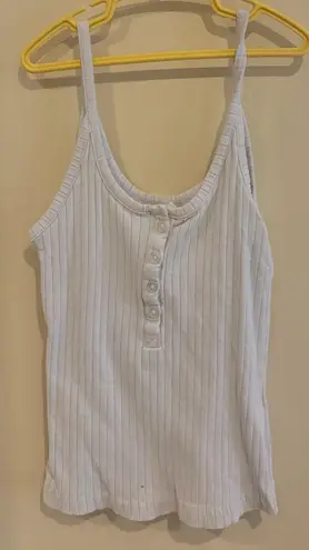 Comfy White Tank Top Size XS