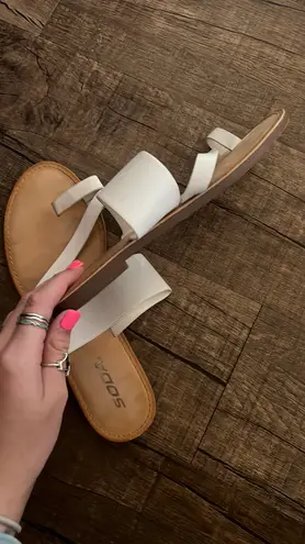 Soda Flat Sandals