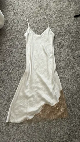 Wilfred White  silk dress