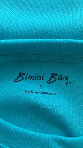 Bimini Bay Outfitters sunshirt long sleeve rounded neckline size small