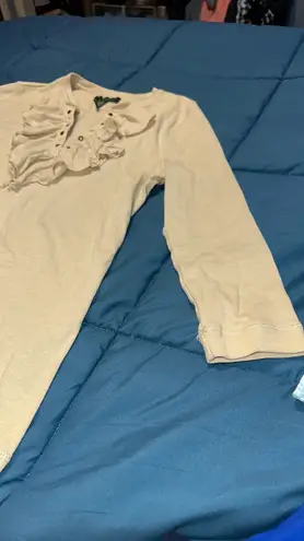 Ralph Lauren  by Lauren Jeans Co Tan Shirt