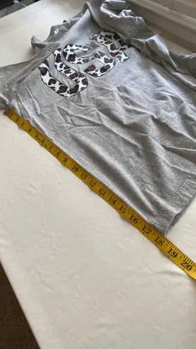 Southern Charms By Teresa T-shirt USA animal print on front short sleeves Sz LG