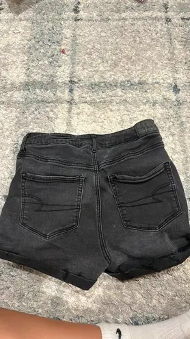 American Eagle Black Jean Shorts