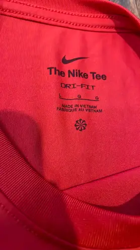 Nike Red Dri-Fit Tee