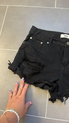 Just Black Denim Jean Shorts