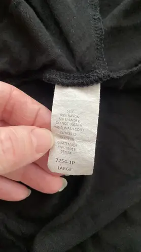 Andree by Unit dress sleeveless tank style unique stitching look loose fit Sz LG