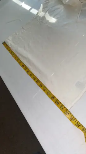 Boden USA Boden blouse short sleeve deep V-neckline front/back tie 100% cotton Sz 8 NWT