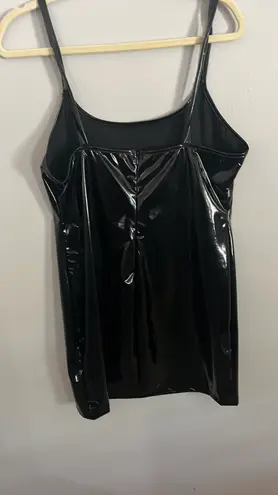 SheIn Faux Leather Dress