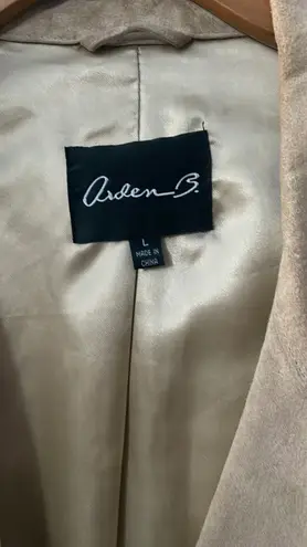 Arden B Long Suede Coat