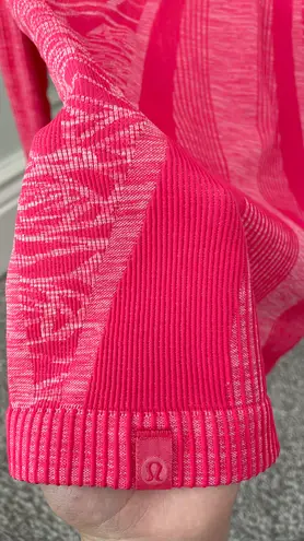 Lululemon Lulu Hot pink long sleeve