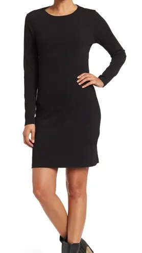 Walter Baker Long Sleeve Crewneck Knit Dress