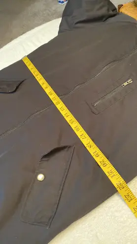 Zenana Outfitters coat hooded zip front size large