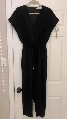 The Editor’s Market Moll V-Neck Jumpsuit in Black