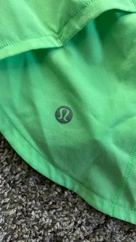 Lululemon Speed Up Shorts 4”in Green