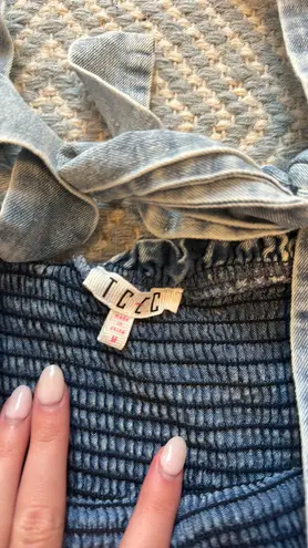 TCEC Denim Ruffle Dress - Image 3