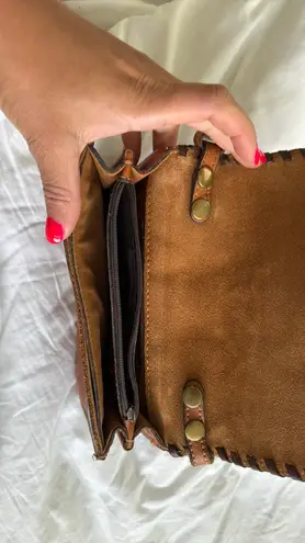 Patricia Nash Crossbody Bag Leather Brown