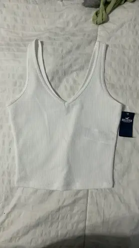 Hollister holster white tank top