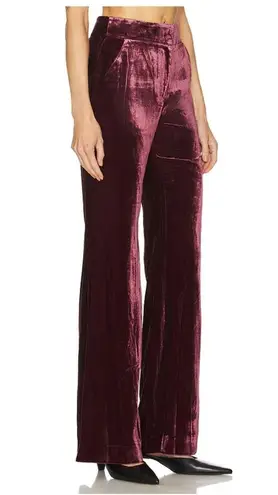 Veronica Beard Lebone Pant in Wine Size 2