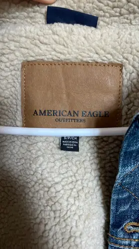 American Eagle Outfitters Sherpa Jean Jacket