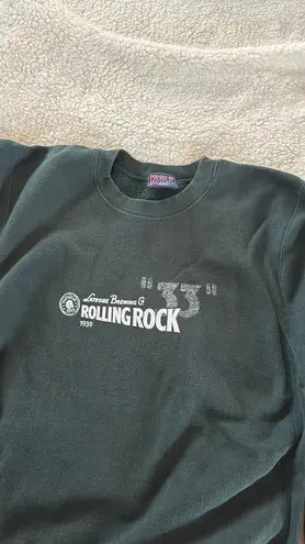 Vintage Sag Harbour Rolling Rock Crewneck 