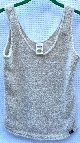 PINK - Victoria's Secret  Sherpa sleep tank size S white