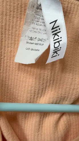 Orange/coral/peach Crop top Orange