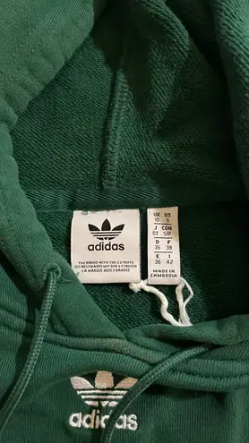 Adidas Cropped Hoddie