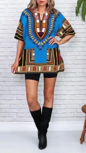 True Rock Modern Unisex African Print Dashiki