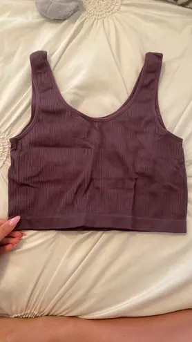 Forever 21 Purple sports top