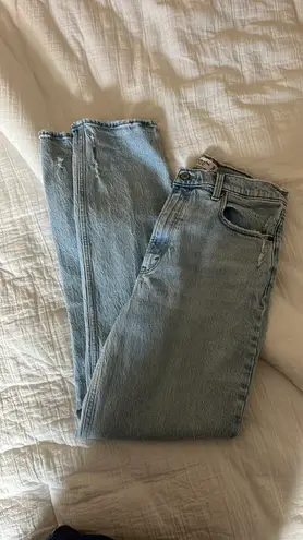 Abercrombie & Fitch The 90s Straight Ultra High Rise Jean