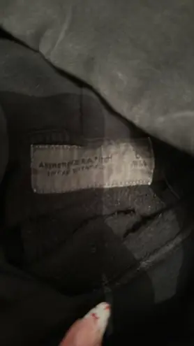 Abercrombie & Fitch Black Abercrombie Hoodie Sweatshirt