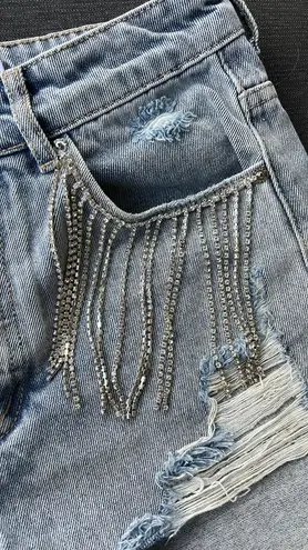 Adika Rhinestone Shorts