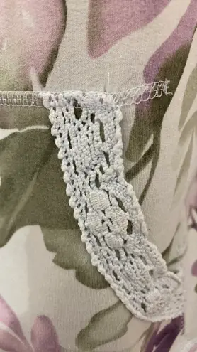 Caribbean Joe Island Supply Co blue with leaves hoodie zipper jacket. PM