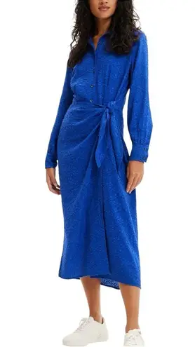 Desigual NEW Jacquard Midi Wrap Dress Size EU Medium